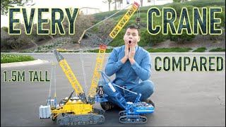 Every Single LEGO Technic Crawler Crane Ranked!