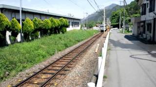 秩父鉄道5000系　武州日野駅付近