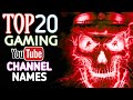 BEST 20 UNIQUE AND COOL GAMING CHANNEL NAMES  2020 || #PUBG #FREEFIRE #FORTNITE #COD || #AXOMGAMER