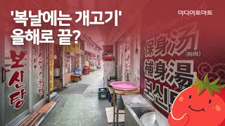 [토마토Pick!] ‘복날에는 개고기’ 올해로 끝?