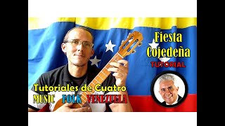 Como tocar la canción: Fiesta cojedeña (cuatro Tutorial )