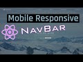 Build a Responsive Navbar with React + flexbox