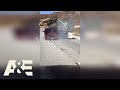 Semi Truck DRAGS SEDAN Unknowingly for Miles | Road Wars | A&E