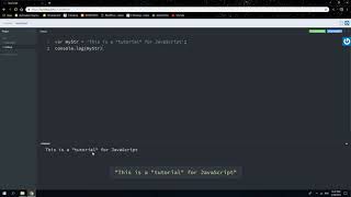 JavaScript 11 - Quoting Strings with Single Quotes