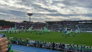 2024年 湘南ベルマーレvs北海道コンサドーレ札幌 選手入場