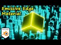 Edge Glow Material | Blender Tutorial