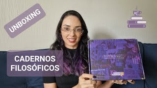 UNBOXING - PLANNERS DA CADERNOS FILOSÓFICOS