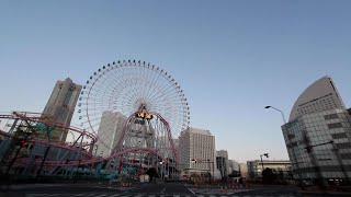 【車載動画】東京ー横浜　首都高早朝ドライブ　羽田トンネル　ベイブリッジ　瑞穂橋梁　作業時や睡眠導入のお供に