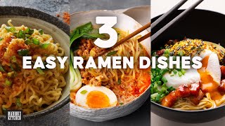 My BEST ramen noodle recipes | Creamy Lemon Instant Ramen, Tantanmen & Mazemen | Marion's Kitchen
