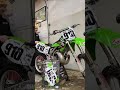 fresh graphics time for the 2004 kx250 2 stroke