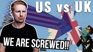 Could US Military Invade UK If It Wanted To?? (BRITISH REACTION)