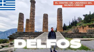 SANTUARY of DELPHOS 🇬🇷 4K Center of the Greek UNIVERSE, Oracles and Temple of Apollo + HISTORY