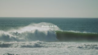 Massive WNW Swell at Blacks Beach 1.6.23 Raw Footage