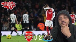 🤬 Arsenal 0-2 Newcastle | Troopz Match Reaction | ARTETA HAS TAKEN THIS CLUB AS FAR AS HE CAN!! 🤬