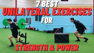 Best Unilateral Leg Exercises For Athletes | 7 Single Leg Power Exercises For Athletes