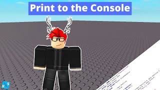 Roblox Beginner Scripting Tutorial: Episode #1 - Printing