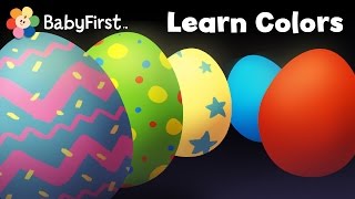 Surprise Eggs - Learn Colors | Opening Magic Eggs & learning colors | Color Egg Song Compilation