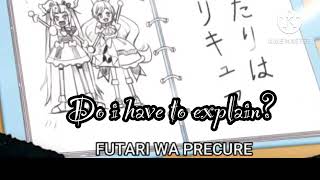 All references to Futari wa pretty cure in Hikaru sky precure