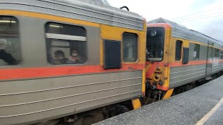 4818次 兩班平溪線柴聯區間車 各自出發