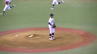 R6年9/29   石巻工＆東北学院榴ヶ岡　（1回）「第 77 回秋季東北地区高等学校野球宮城県大会」三位決定戦