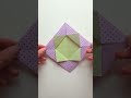 BOITE EN ORIGAMI - Tutoriel Facile