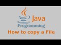 Java Tutorial - How to copy a File