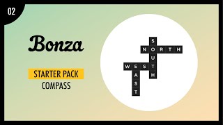 Bonza Word Puzzle | Classic | Starter Pack | Compass