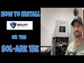 How to install EMP Shield on the Sol-Ark 15k solar inverter