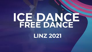 Solene MAZINGUE / Marko Jevgeni GAIDAJENKO EST | ICE DANCE FREE DANCE | Linz 2021 #JGPFigure