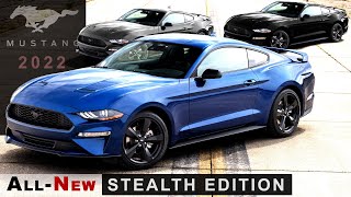All-New 2022 Ford Mustang Stealth Edition Trim - Exterior & Interior Update for GT Performance