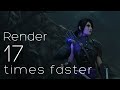 How to render 17 times faster with Blender Cycles