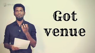 7 days program starts from wednesday | Got venue | Mr.Jackson