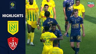 FC NANTES - STADE BRESTOIS 29 (3 - 1) - Highlights - (FCN - SB29) / 2020-2021