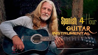 4 Hour Of Beautiful Romantic Spanish Guitar Music | Very Relaxing Rumba - Mambo - Samba Latin Music