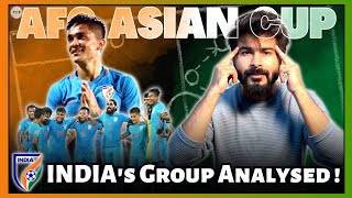 Who Are India's Opponents in AFC ASIAN CUP Qatar 2024? | Can India Reach Quarter Finals?