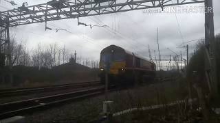 DBC 66s, Dudley Port, 29/3/18