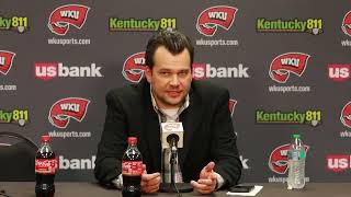 WKU MBB: Head Coach Hank Plona | Murray State Postgame | 12-14-2024