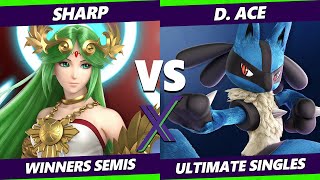 S@X 392 Online Winners Semis - Sharp (Palutena) Vs. D. Ace (Lucario) Smash Ultimate - SSBU