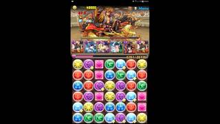 【パズドラ】第17回チャレンジダンジョン Lv10【7×6マス】 覚醒アヌビスpt  ノーコン