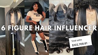 DAY IN THE LIFE OF A 100K HAIR INFLUENCER EP 1 | How To Become One, Real ☕ NO Fluff Advice FT Temu