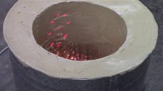 REFRACTORY MUD AND FIRE IN THE BUCKET