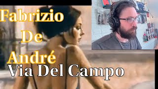 METALHEAD REACTS| Fabrizio De André - Via Del Campo