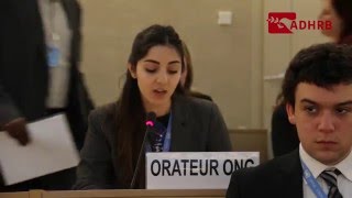 ADHRB: Dima BZ's oral intervention HRC 31st session 18-03-2016