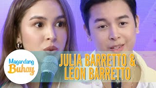 Julia's reaction when Leon stood up for her | Magandang Buhay