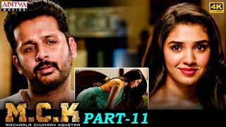 Macharla Chunaav Kshetra (M.C.K) Movie Part 11 | Nithiin | Krithi Shetty |South Movie| Aditya Movies