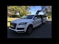 lush limo hire perth audi limousine