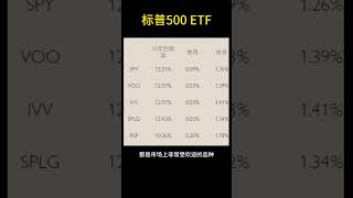 标普500指数ETF