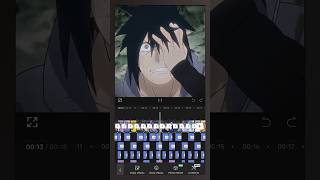 FUNK ABNORMAL - Sasuka Uchicha Edit 😰 || Capcut Edit Tutorial #shorts #capcut #anime #edit