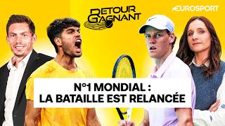 Tennis : Sinner bien parti pour redoubler Alcaraz ?