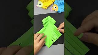 DIY | Paper Fish Crafts | #diy #diycrafts #shortsvideo #diyprojects #paperart #papercrafts